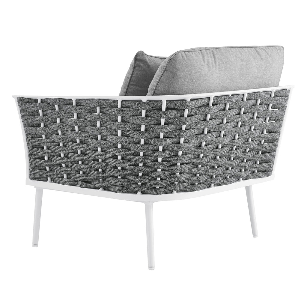 Stance Outdoor Patio Aluminum Right-Facing Armchair by Modway