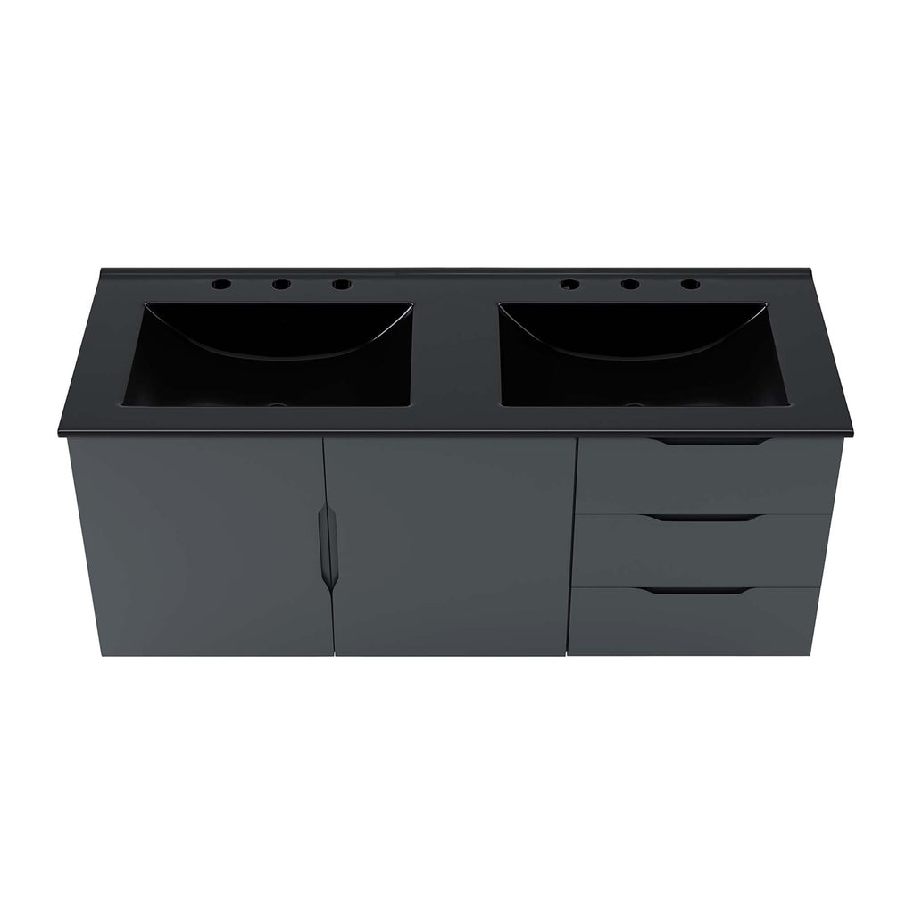 Vitality 48" Double Sink Bathroom Vanity by Modway