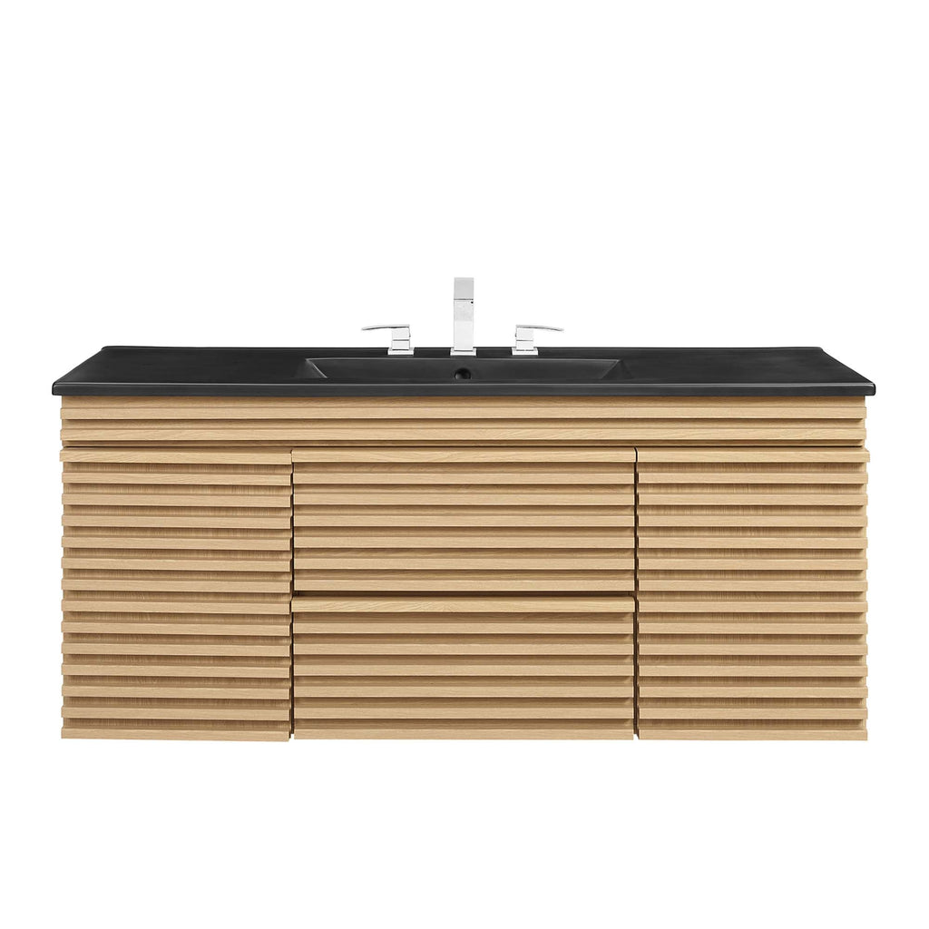 Render 48" Wall-Mount Bathroom Vanity by Modway