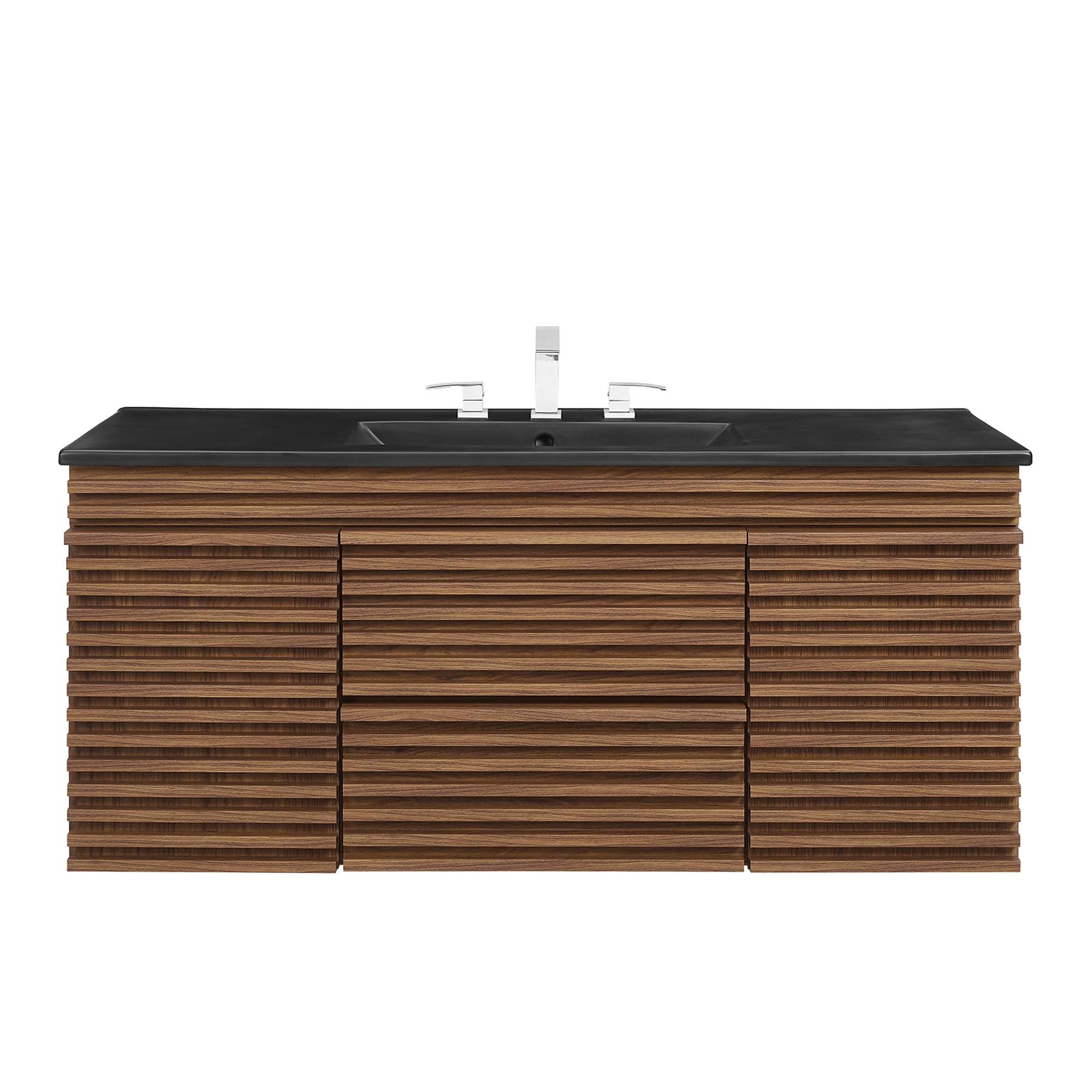 Render 48" Wall-Mount Bathroom Vanity by Modway