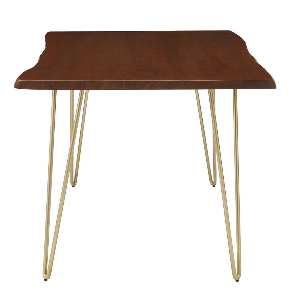 Ardor 60" Live Edge Acacia Wood Dining Table by Modway