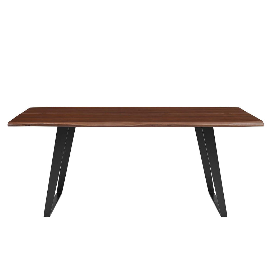 Viggo 74" Live Edge Acacia Wood Dining Table by Modway