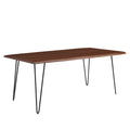 Ardor 74" Live Edge Acacia Wood Dining Table by Modway
