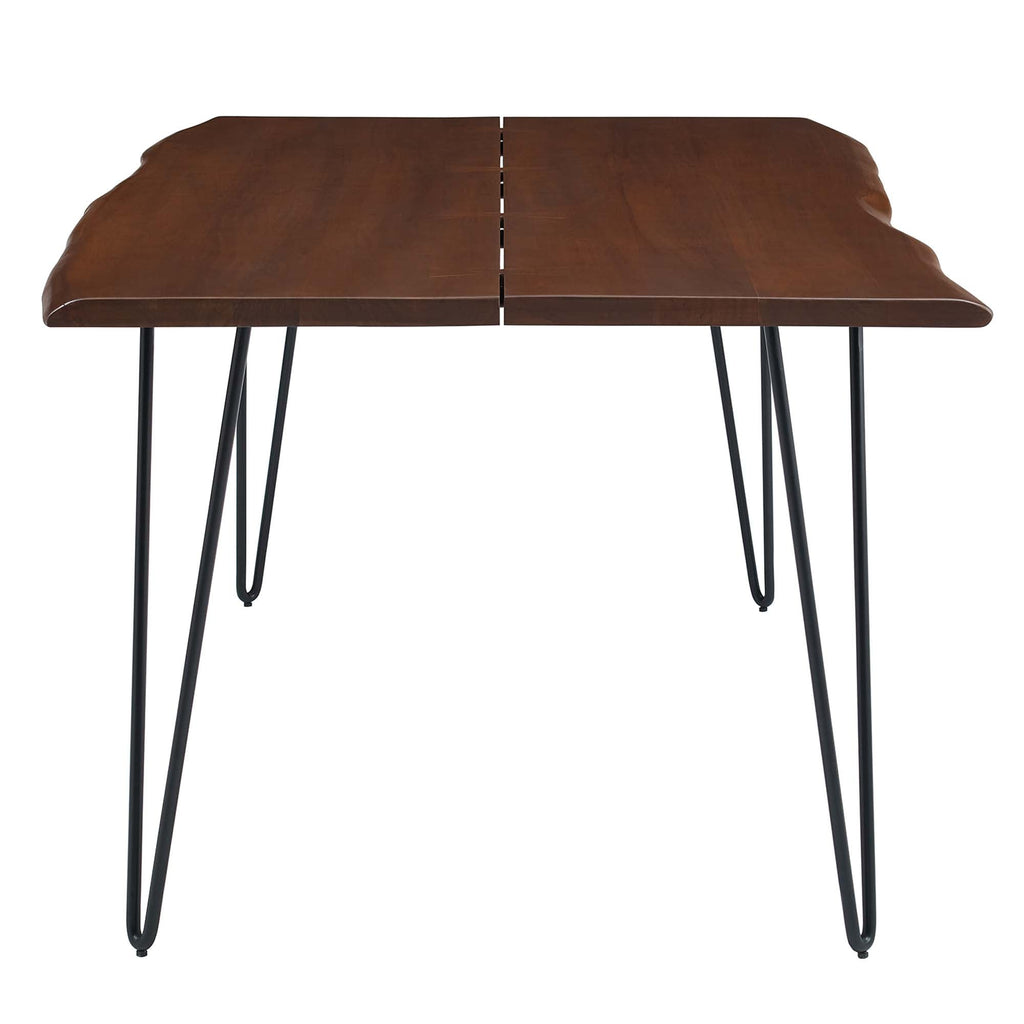 Ardor 74" Live Edge Acacia Wood Dining Table by Modway