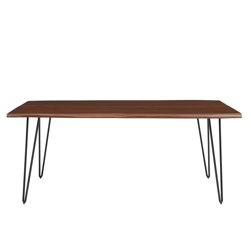 Ardor 74" Live Edge Acacia Wood Dining Table by Modway