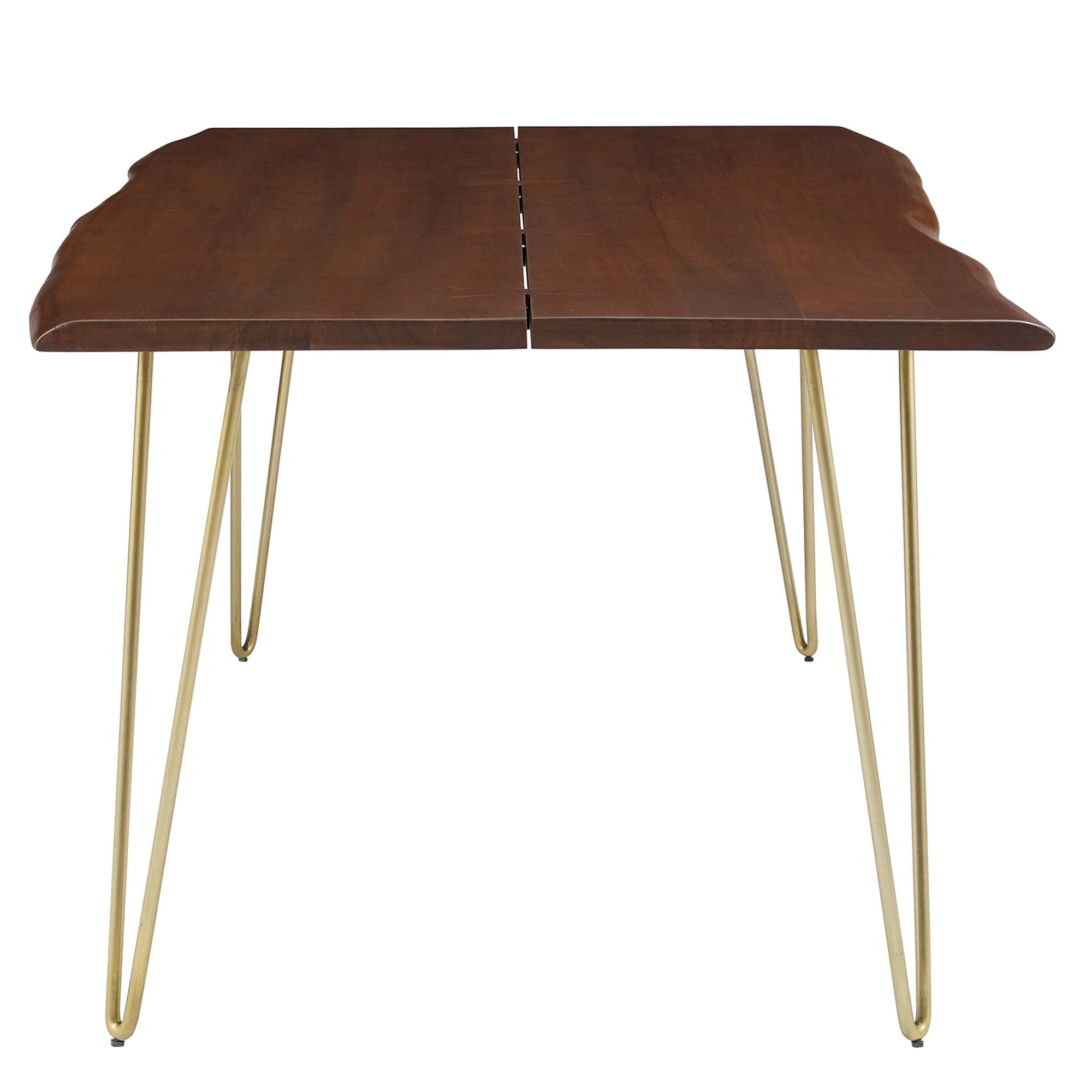 Ardor 74" Live Edge Acacia Wood Dining Table by Modway