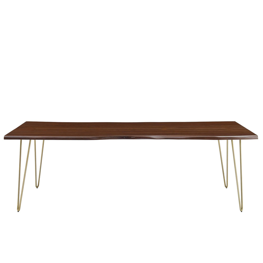 Ardor 96" Live Edge Acacia Wood Dining Table by Modway