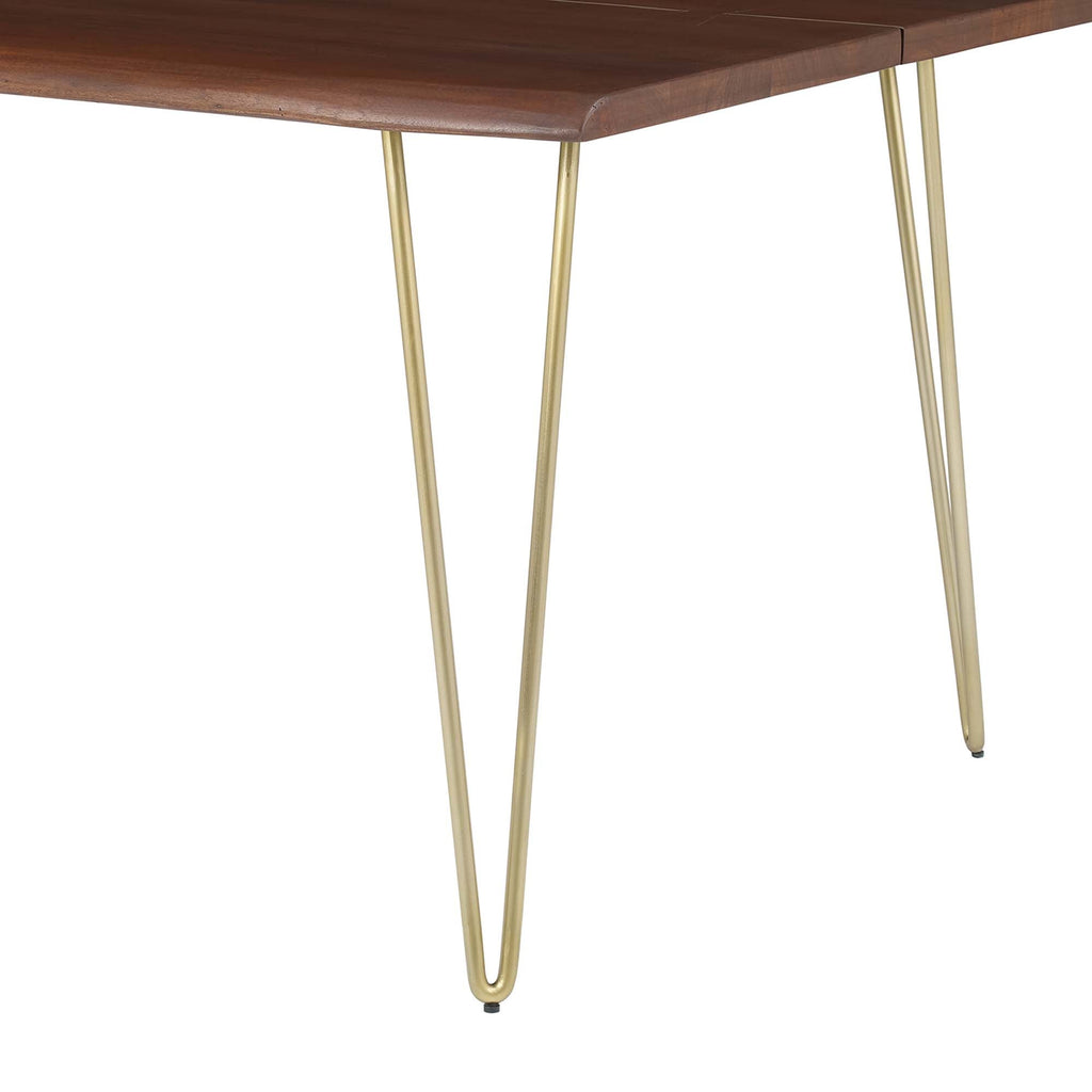 Ardor 96" Live Edge Acacia Wood Dining Table by Modway