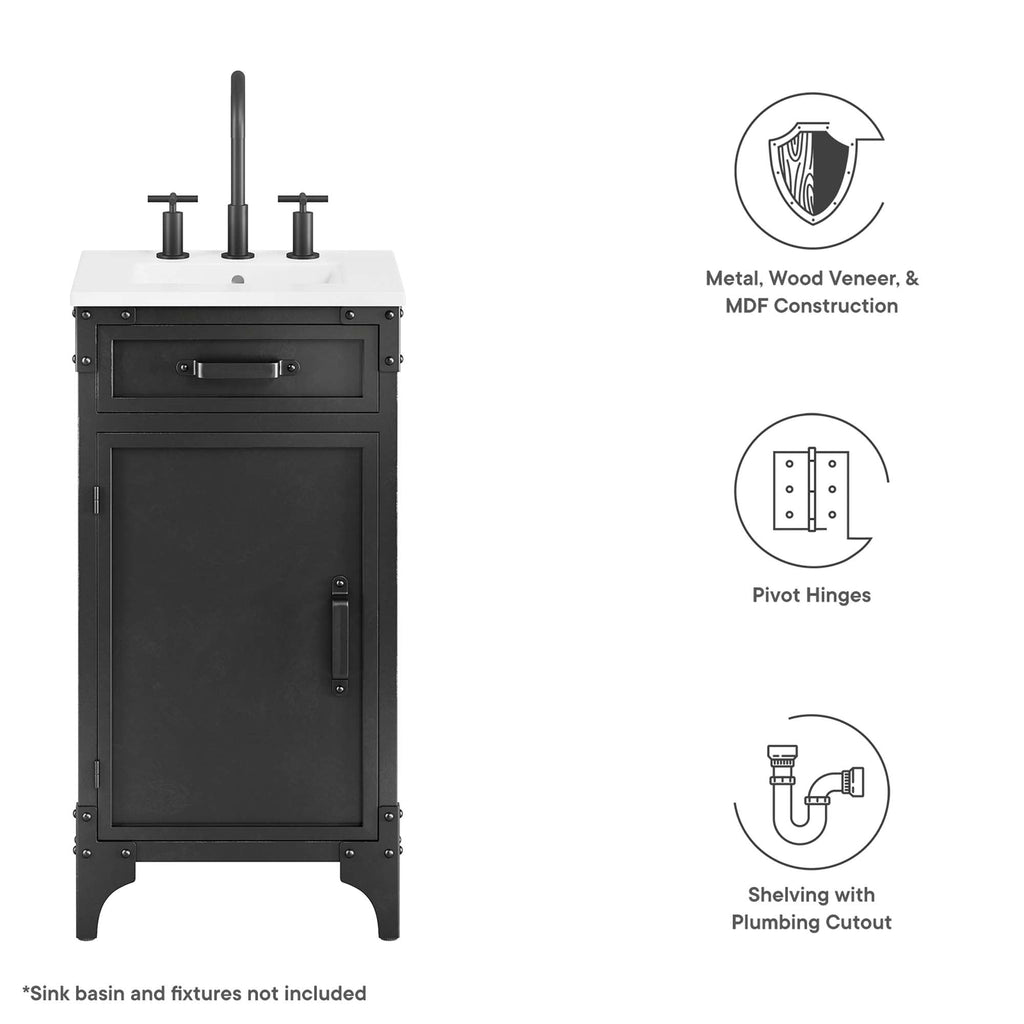 Steamforge 18" Bathroom Vanity Cabinet