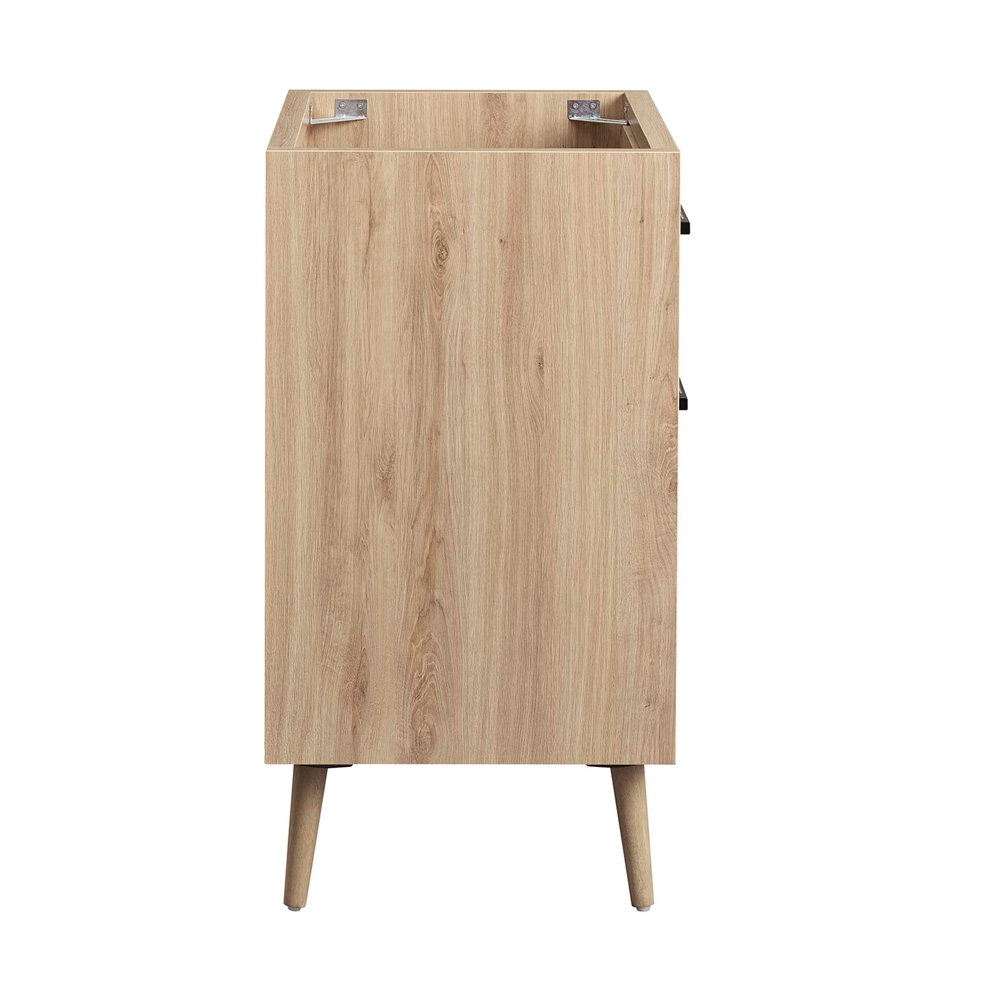 Maverick 24" Bathroom Vanity Cabinet Oak White