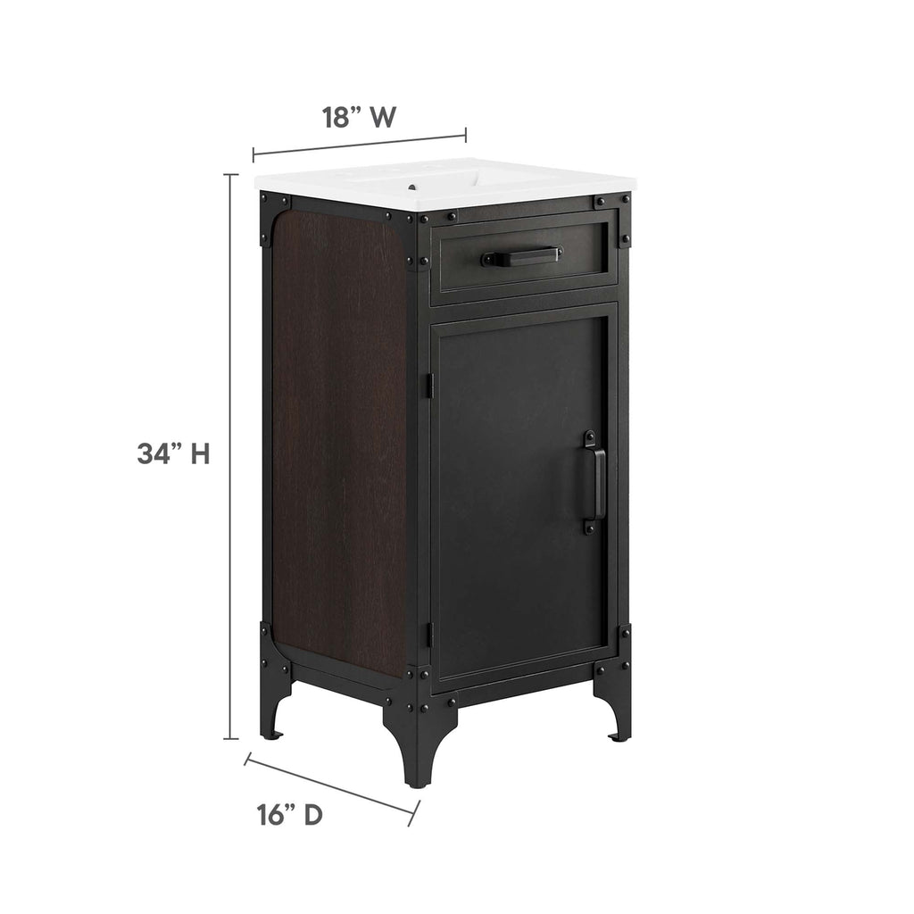 Steamforge 18" Bathroom Vanity by Modway