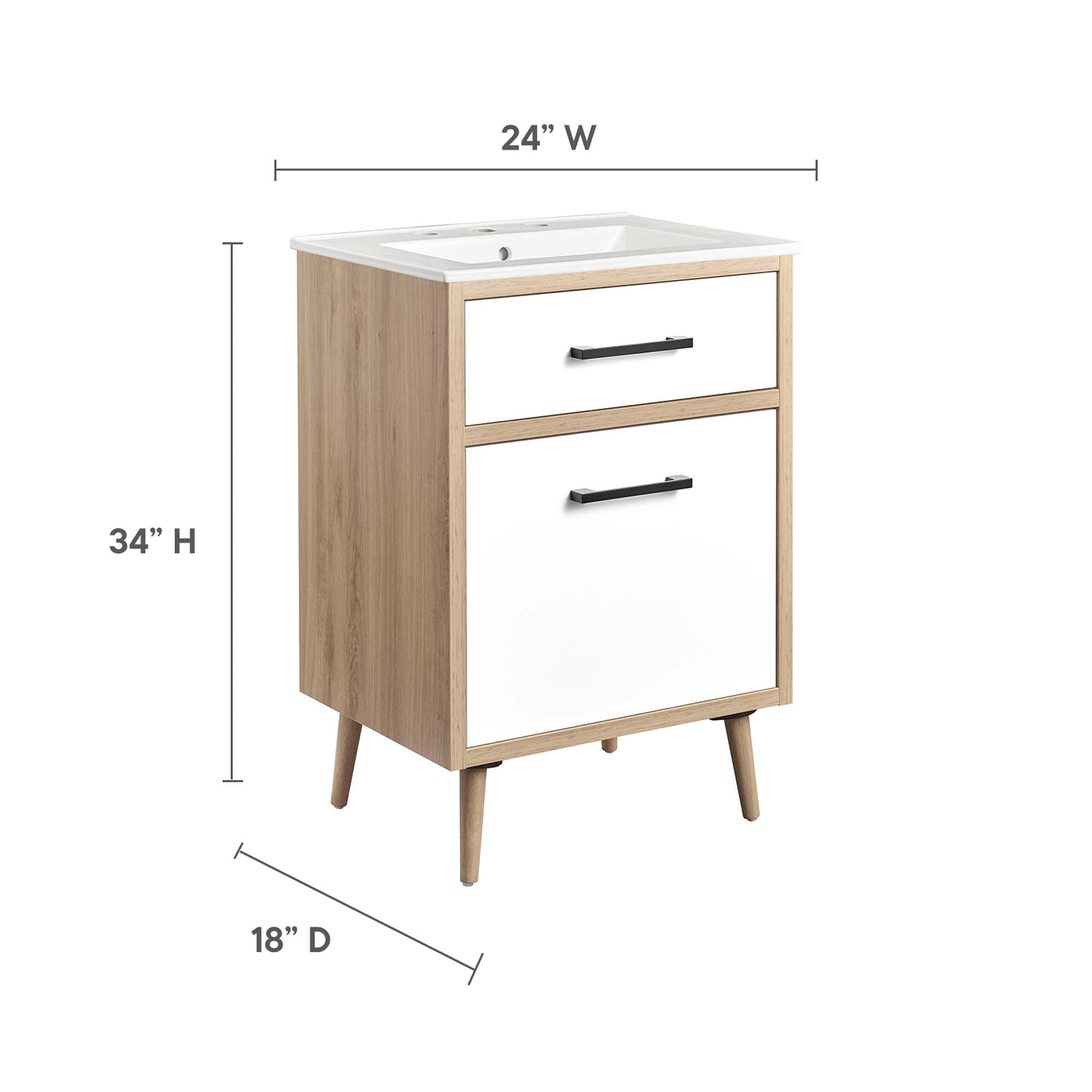 Maverick 24" Bathroom Vanity by Modway