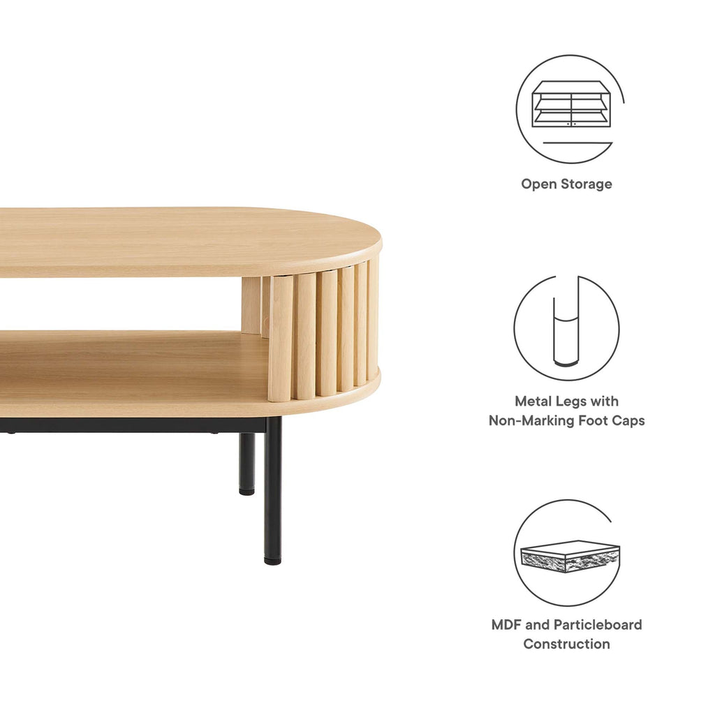Fortitude Wood Coffee Table by Modway