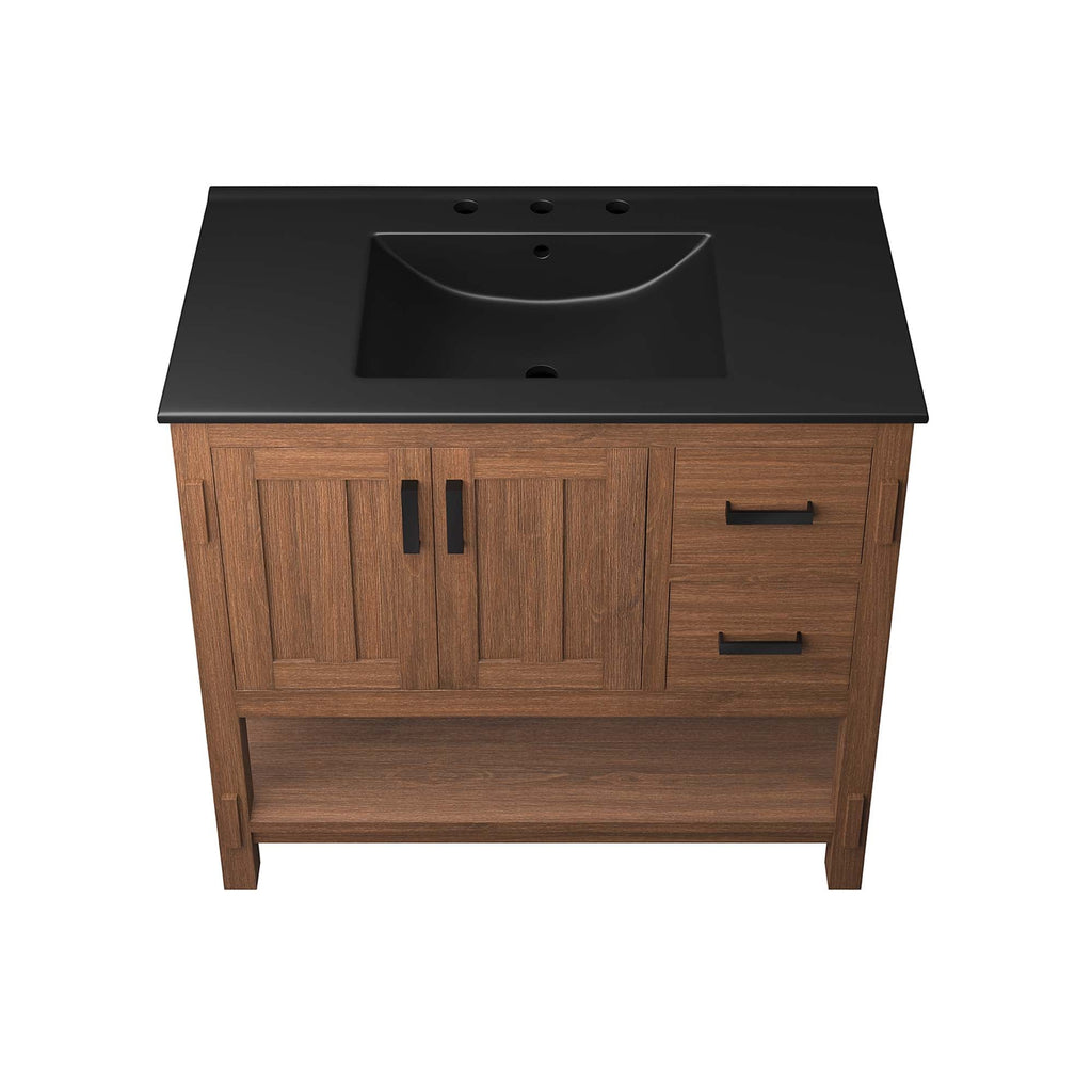 Ashlyn 36" Wood Bathroom Vanity by Modway