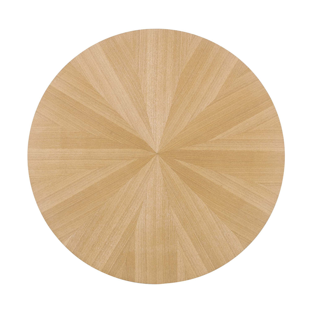 Crossroads Round Wood Coffee Table by Modway