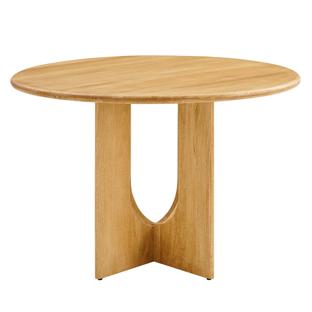 Rivian Round 48" Wood Dining Table by Modway