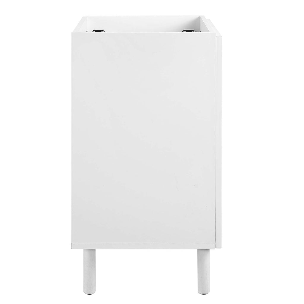 Calla 24" Perforated Metal Bathroom Vanity Cabinet