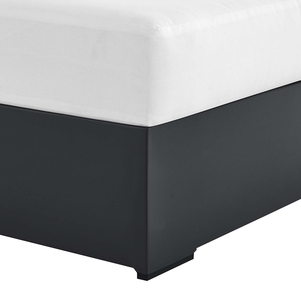 Tahoe Outdoor Patio Powder-Coated Aluminum Right-Facing Chaise Lounge
