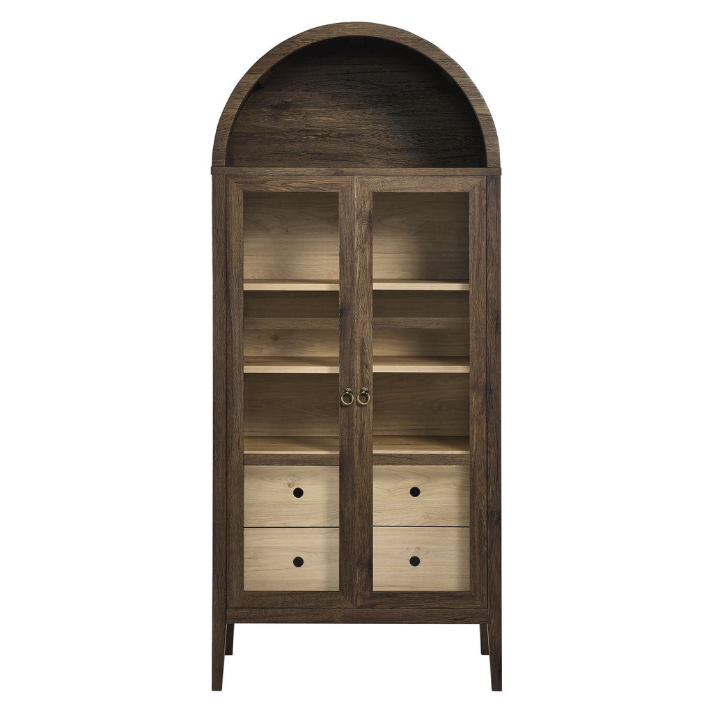 Nolan Tall Arched Storage Display Cabinet by Modway