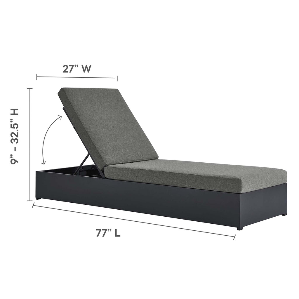 Tahoe 3-Piece Outdoor Patio Chaise Lounge Set