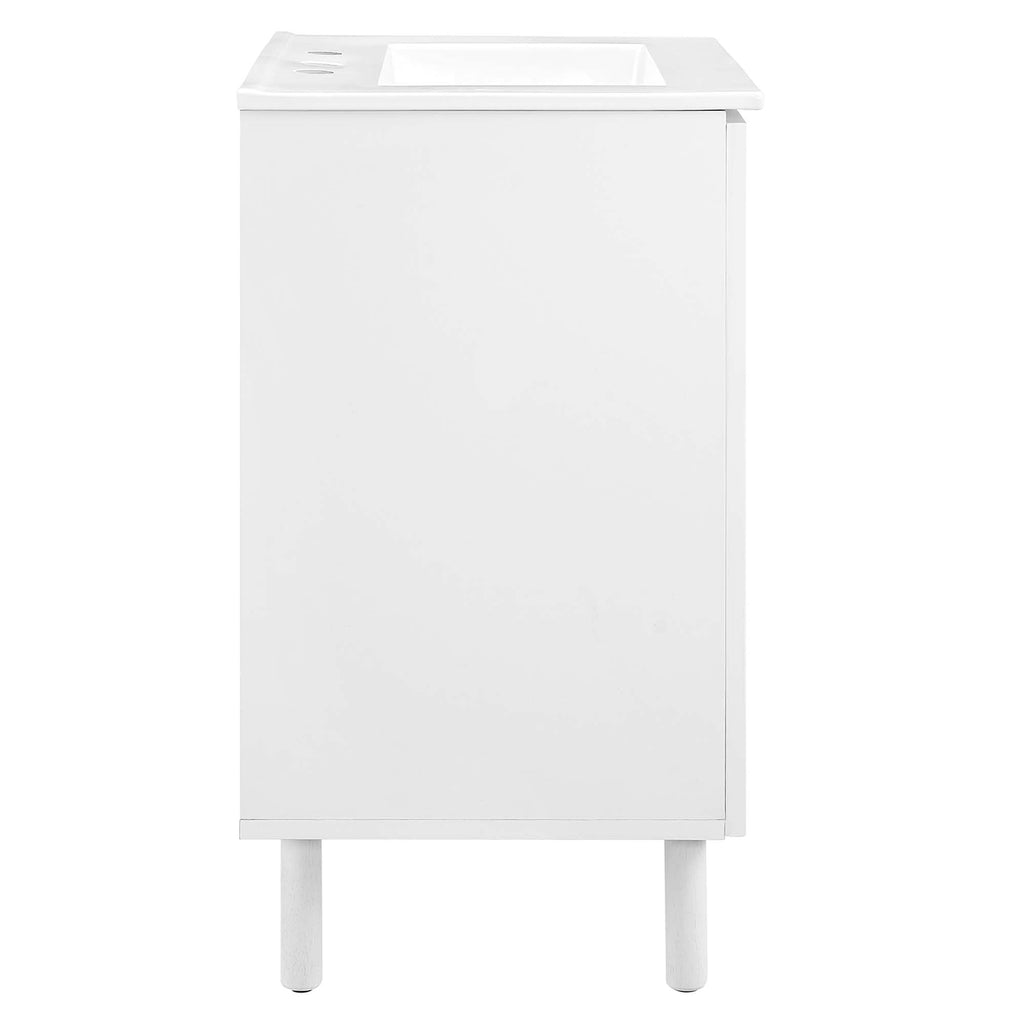 Calla 24" Perforated Metal Bathroom Vanity by Modway