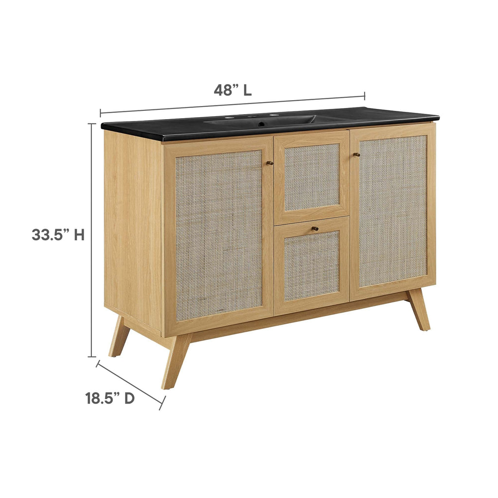 Soma 48-Inch Single Sink Bathroom Vanity by Modway