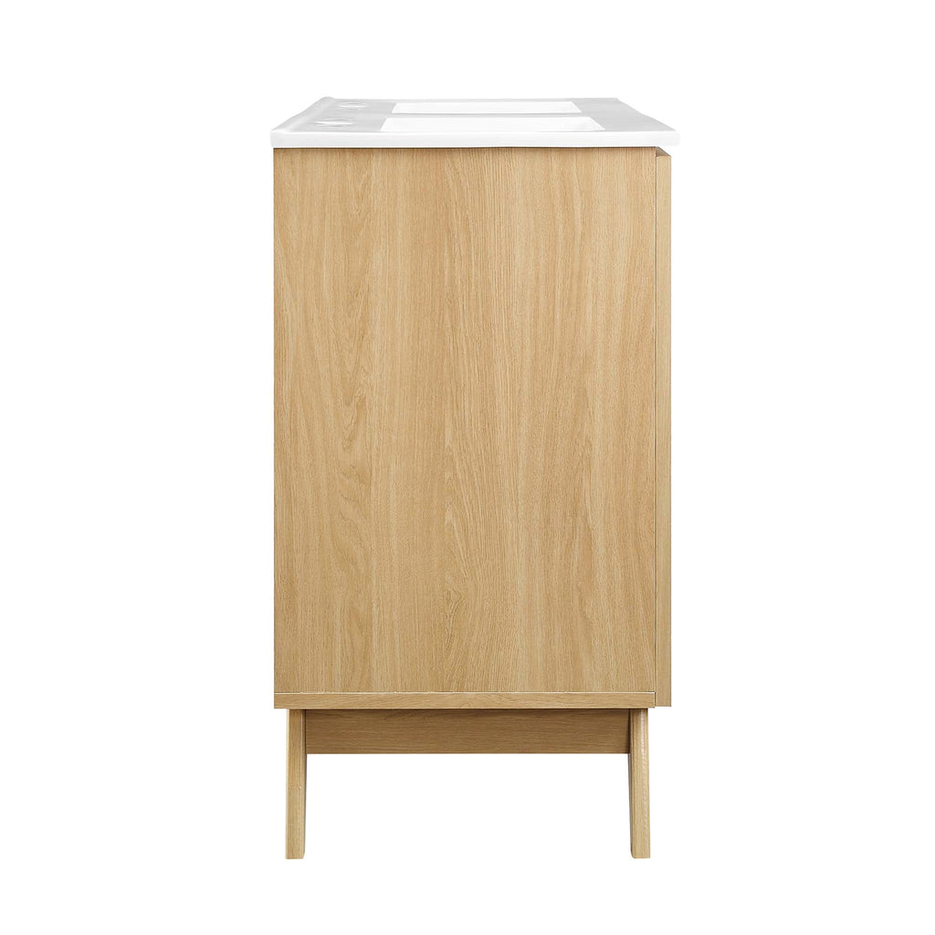 Soma 48" Double Sink Bathroom Vanity by Modway