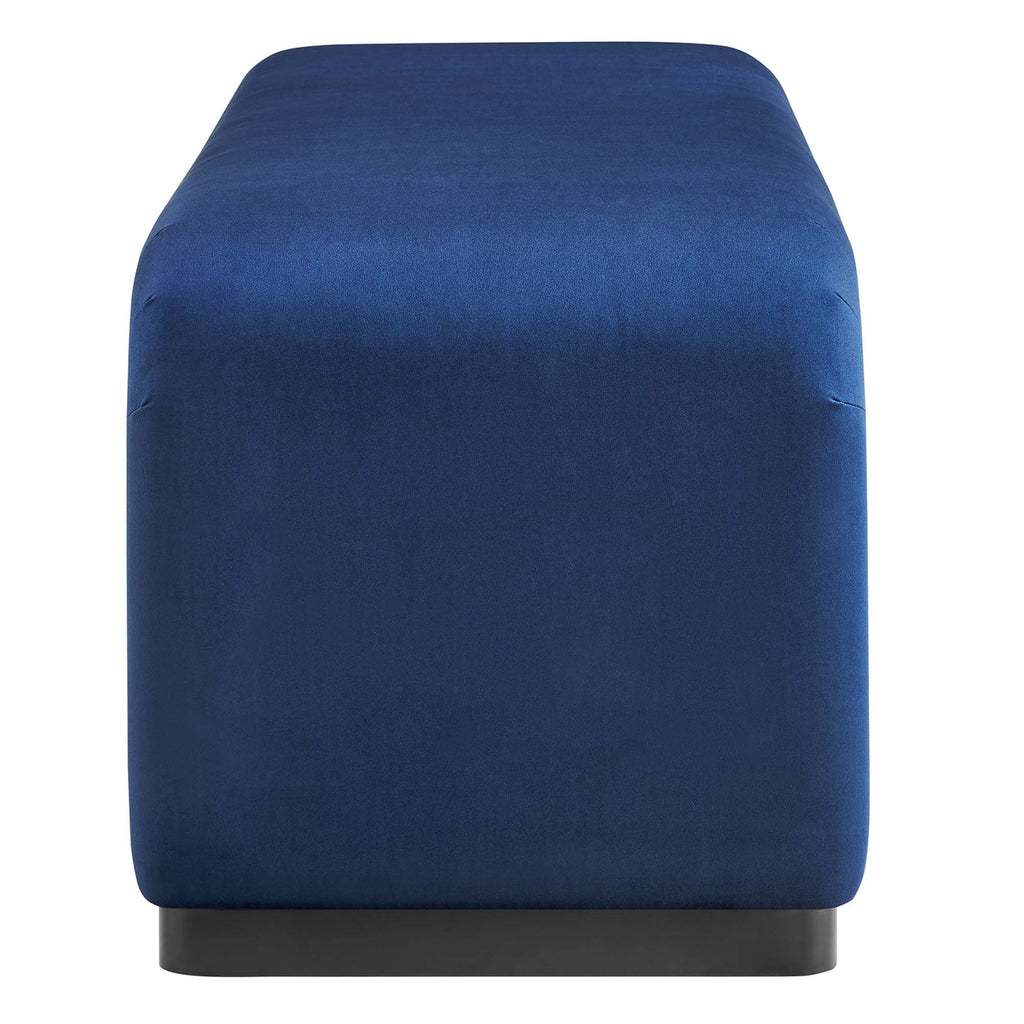 Koda Performance Velvet Waterfall Long Bench by Modway