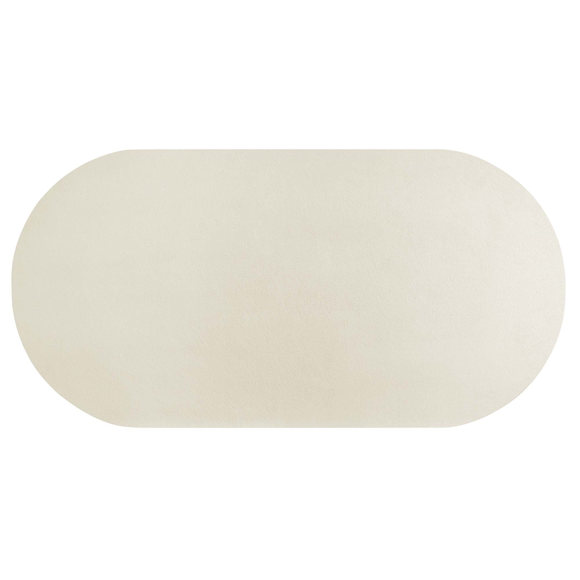 Caspian 72" Oval Concrete Dining Table by Modway