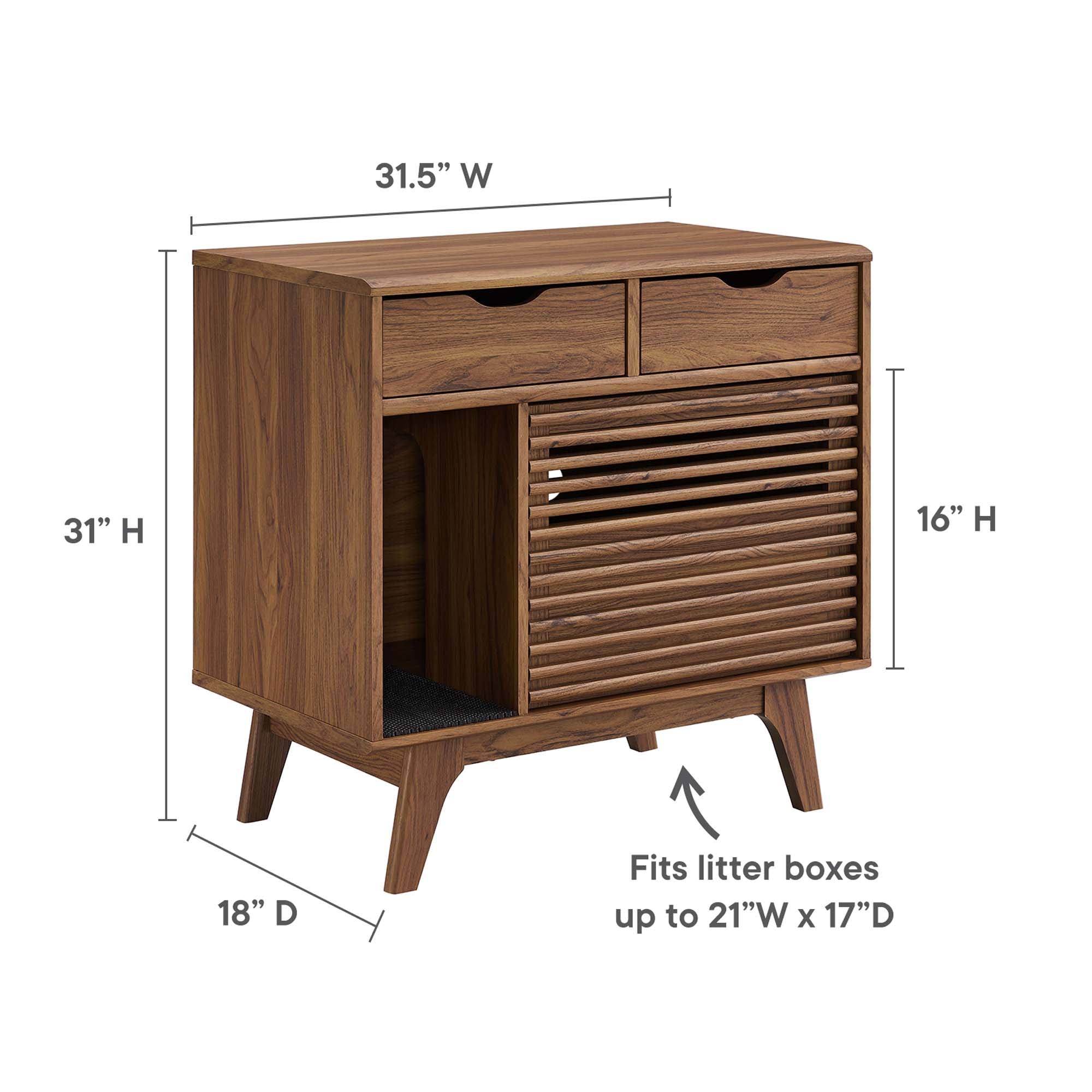 Render Cat Cabinet by Modway