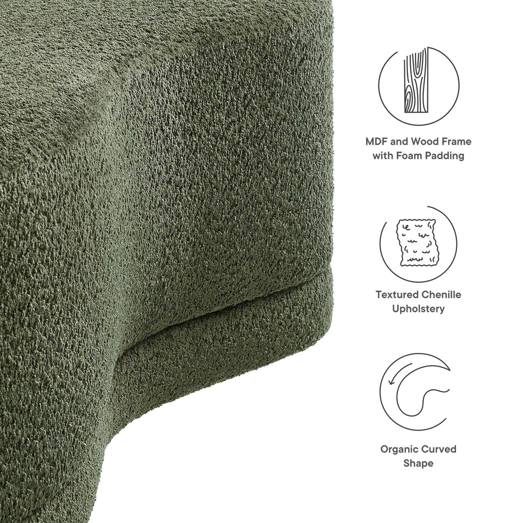 Nimbus 48" Upholstered Ottoman Bench by Modway