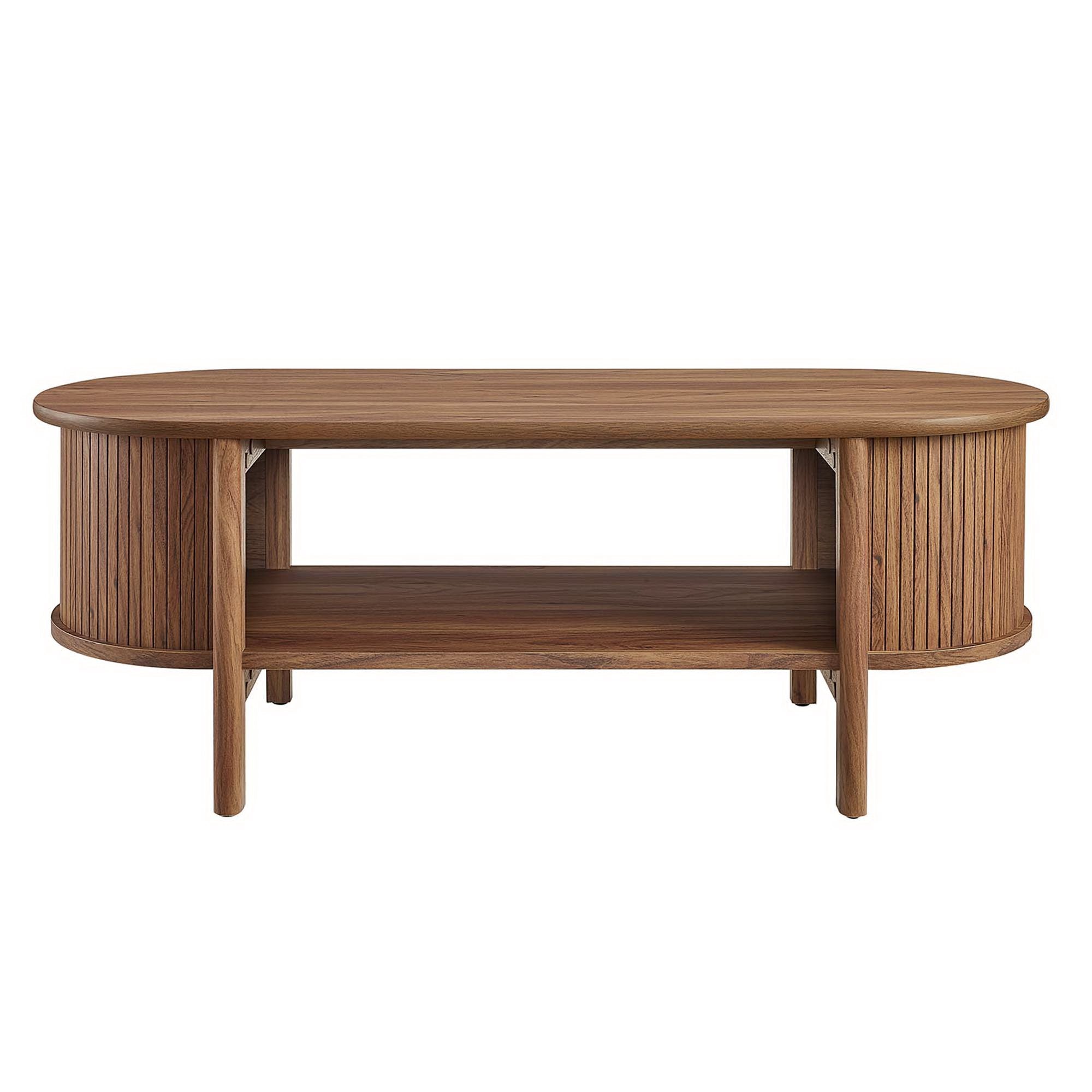 Cadence Coffee Table by Modway Mid-Century Modern Rubberwood