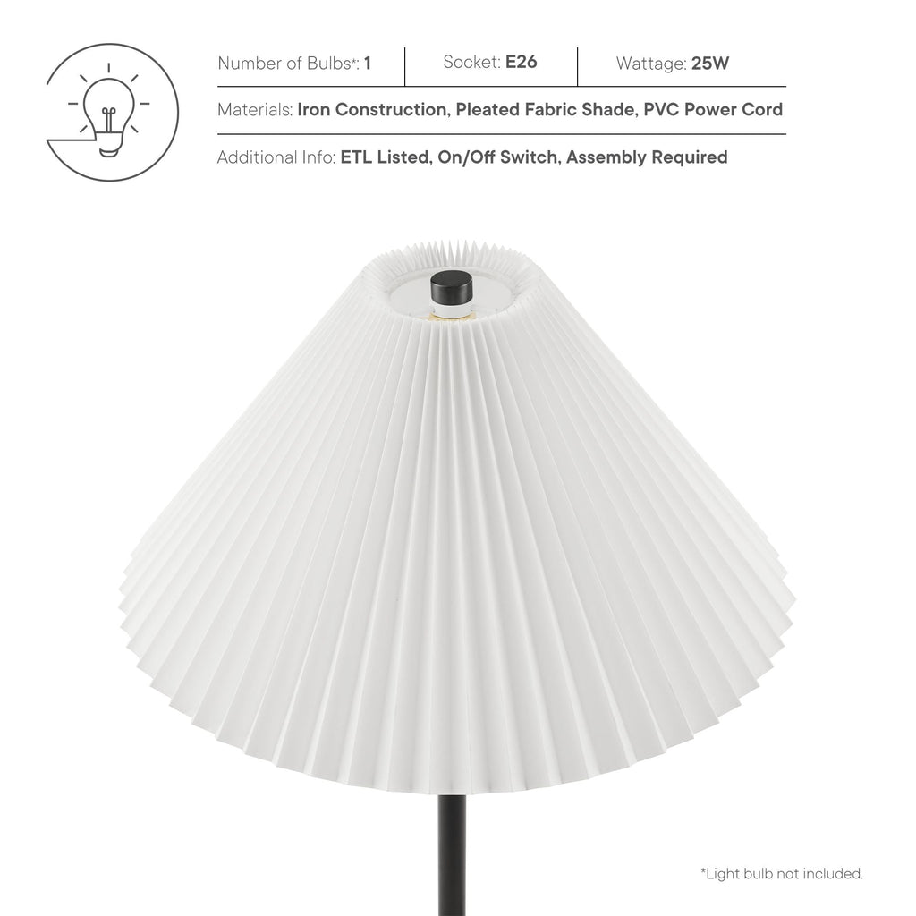 Illusion Marble Dome Floor Lamp by Modway