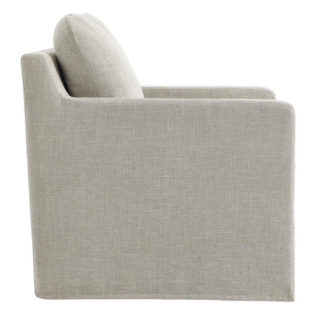 Serene Fabric Slipcovered Swivel Armchair by Modway