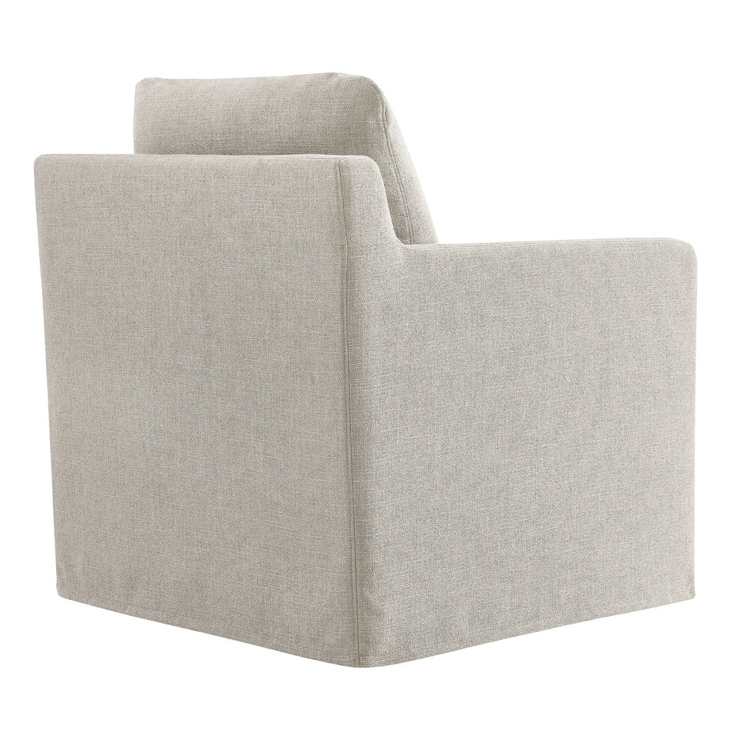 Serene Fabric Slipcovered Swivel Armchair by Modway