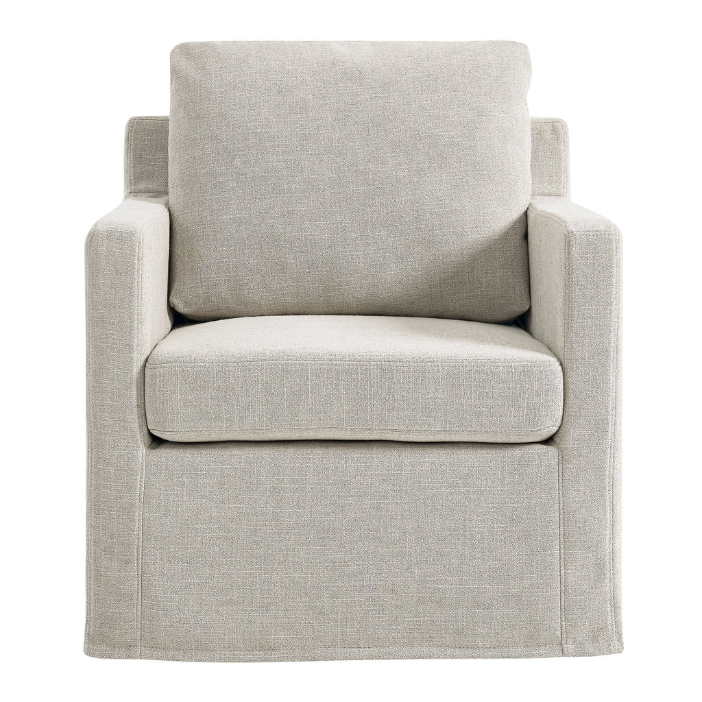 Serene Fabric Slipcovered Swivel Armchair by Modway