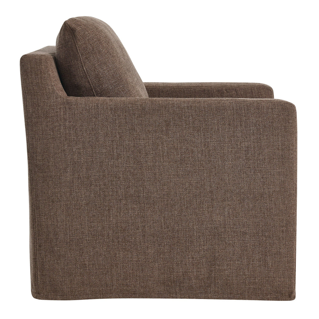 Serene Fabric Slipcovered Swivel Armchair by Modway