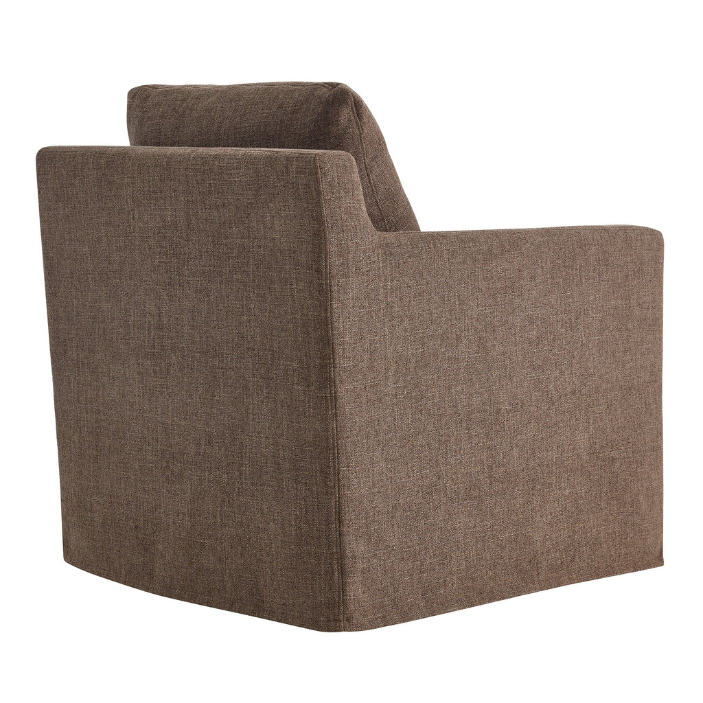 Serene Fabric Slipcovered Swivel Armchair by Modway