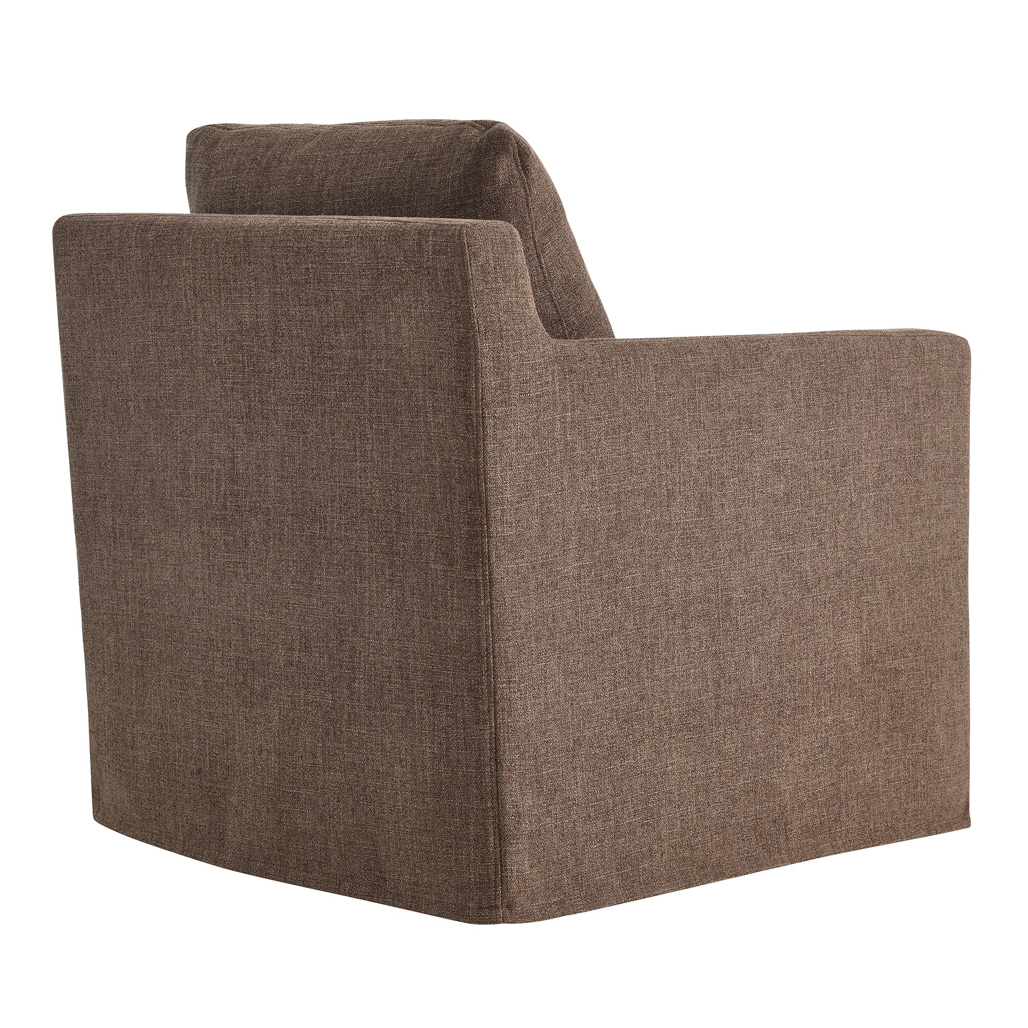 Serene Fabric Slipcovered Swivel Armchair by Modway