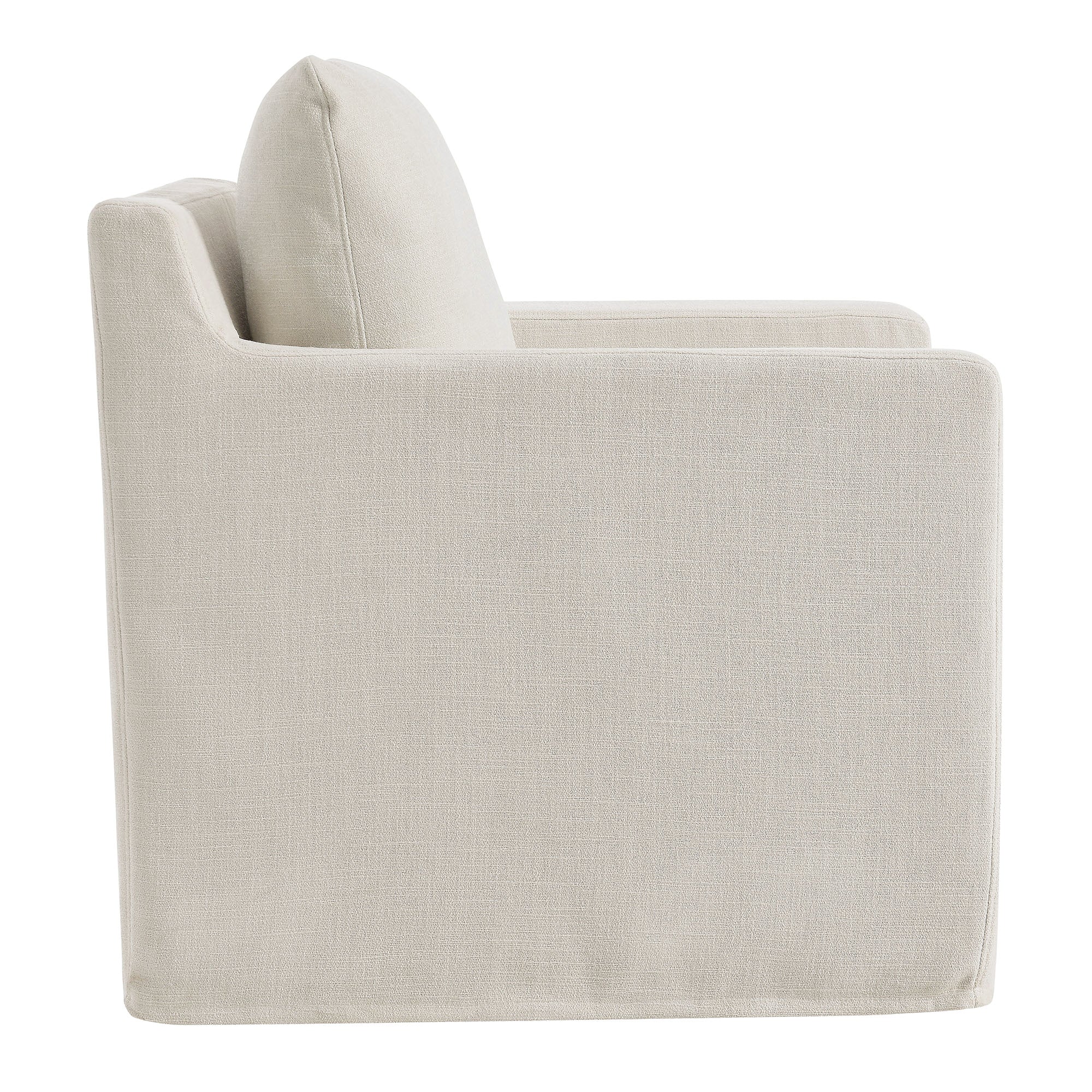 Serene Fabric Slipcovered Swivel Armchair by Modway