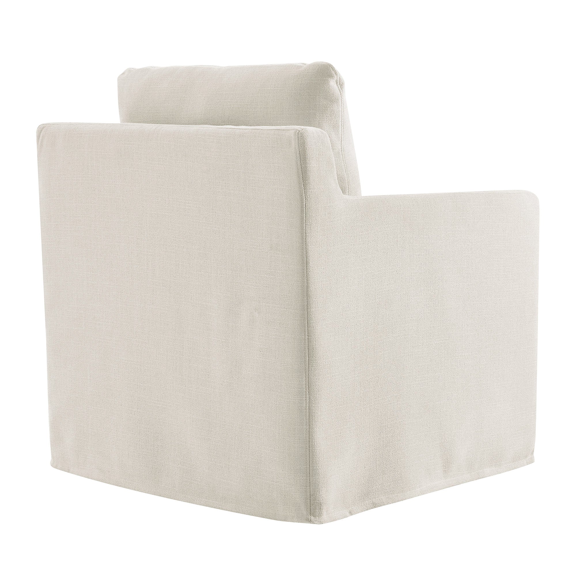 Serene Fabric Slipcovered Swivel Armchair by Modway