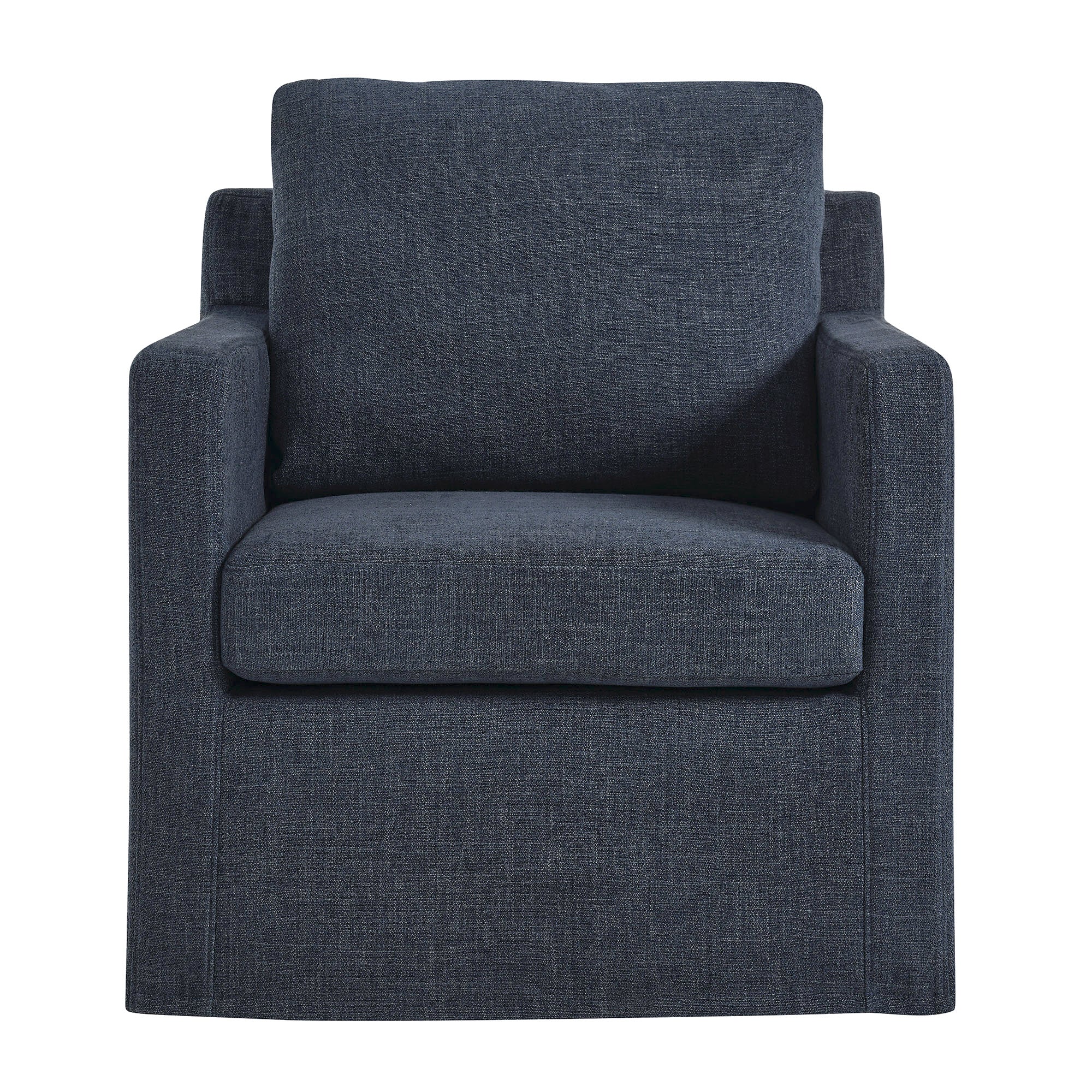 Serene Fabric Slipcovered Swivel Armchair by Modway
