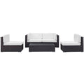 Camfora 5-Piece Outdoor Patio Sectional Set by Modway
