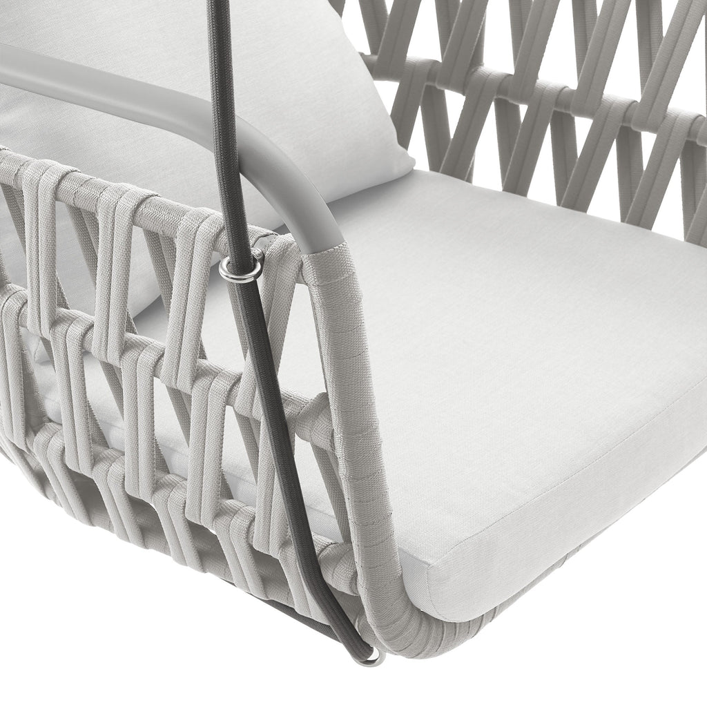Kaliah Outdoor Patio Aluminum Swing Chair by Modway