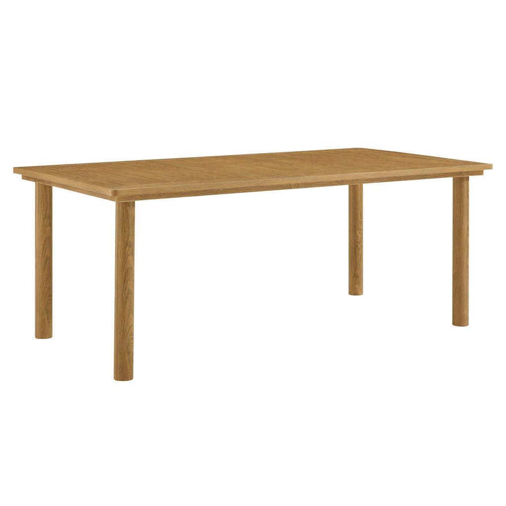 Parkland 76" Outdoor Aluminum Patio Dining Table by Modway