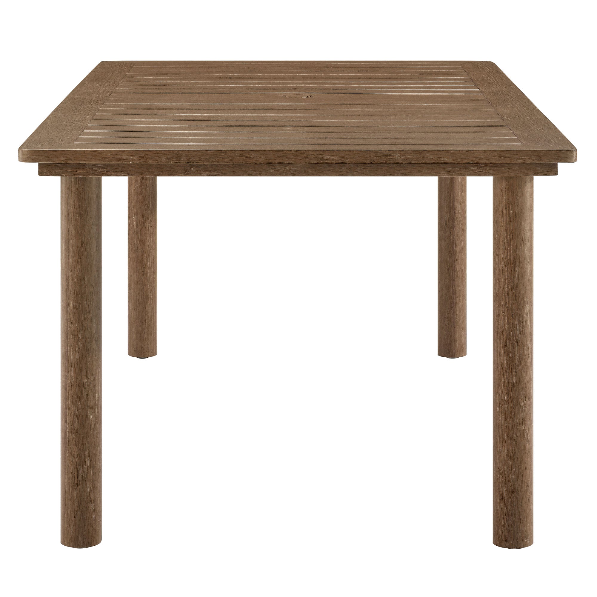 Parkland 76" Outdoor Aluminum Patio Dining Table by Modway
