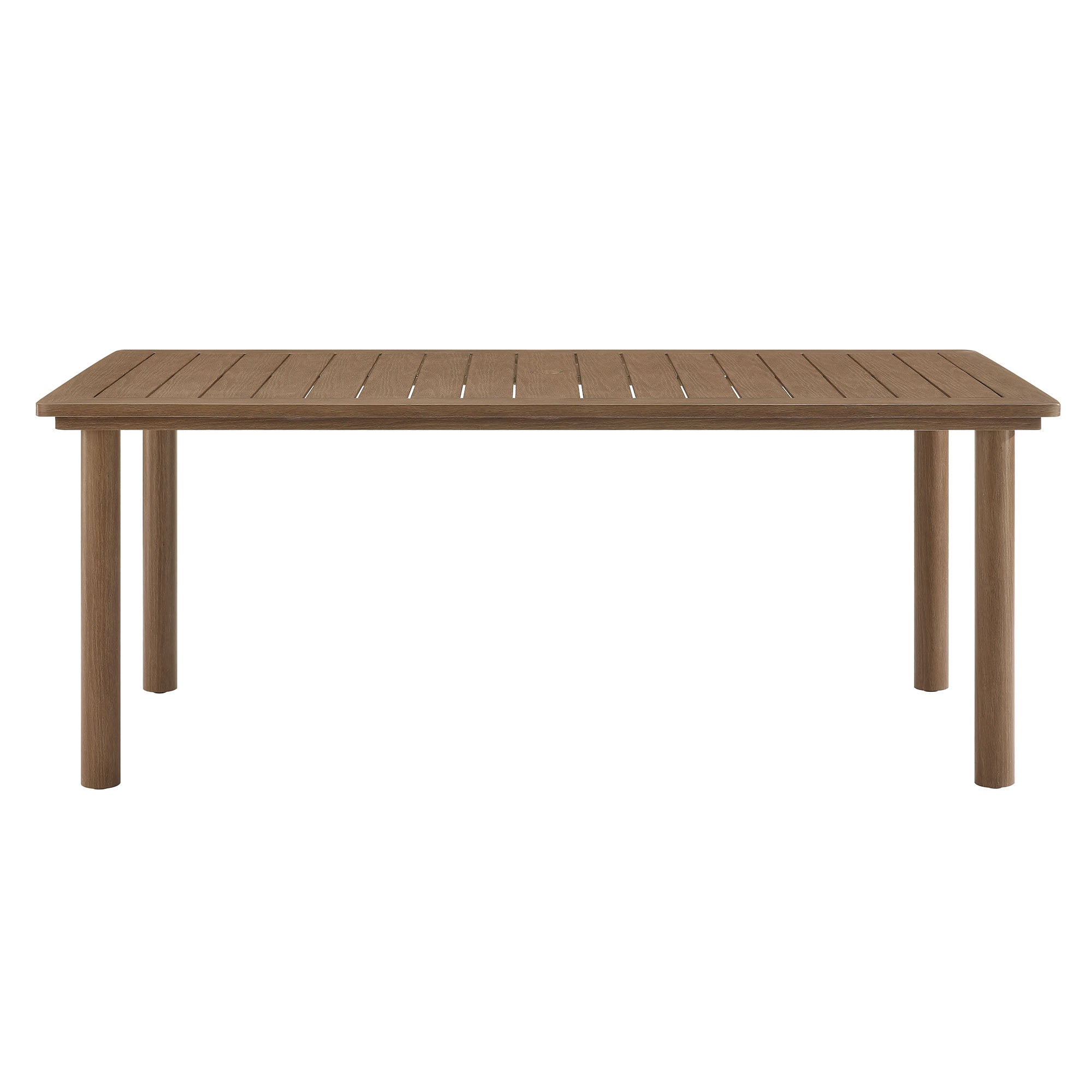 Parkland 76" Outdoor Aluminum Patio Dining Table by Modway