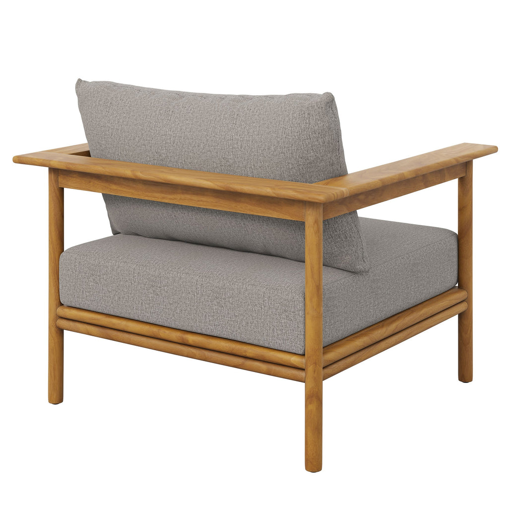 Wren Outdoor Patio Teak Wood Armchair by Modway