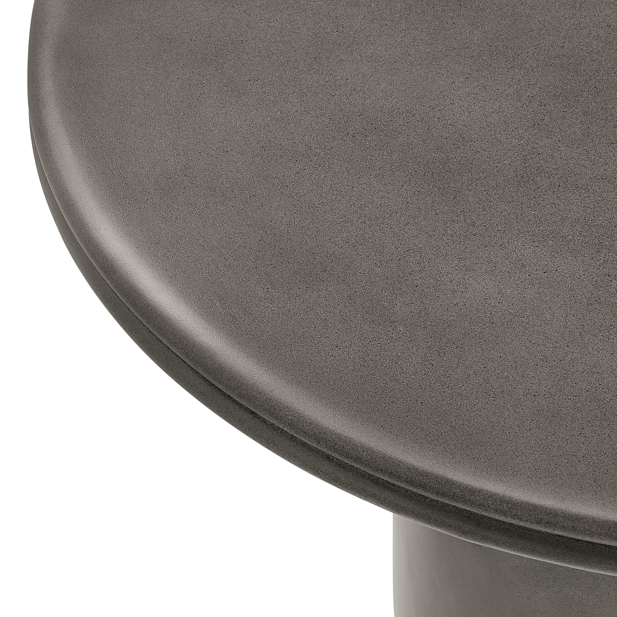 Brion 48" Indoor - Outdoor Patio Concrete Round Dining Table by Modway