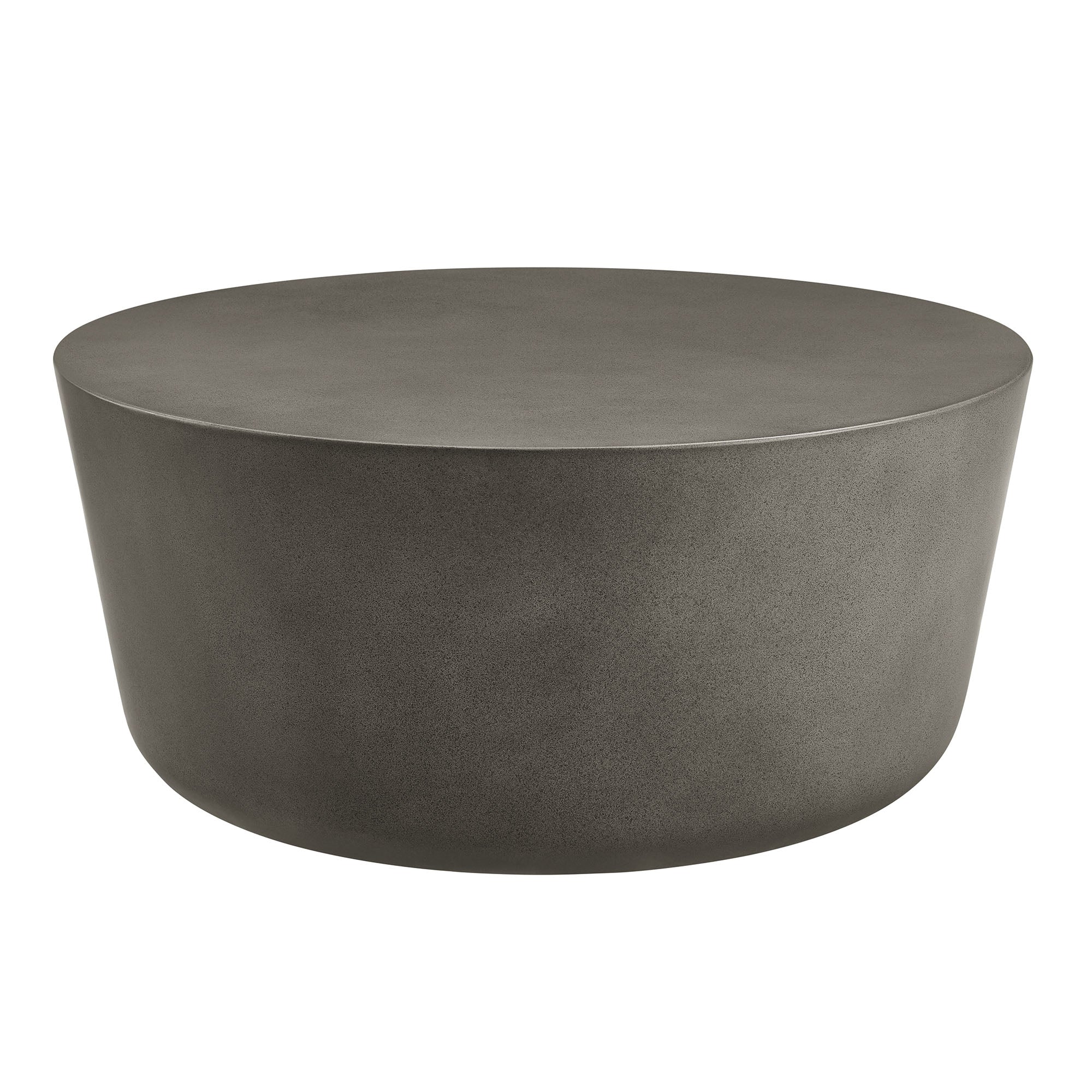 Brion Round Indoor-Outdoor Concrete Coffee Table by Modway